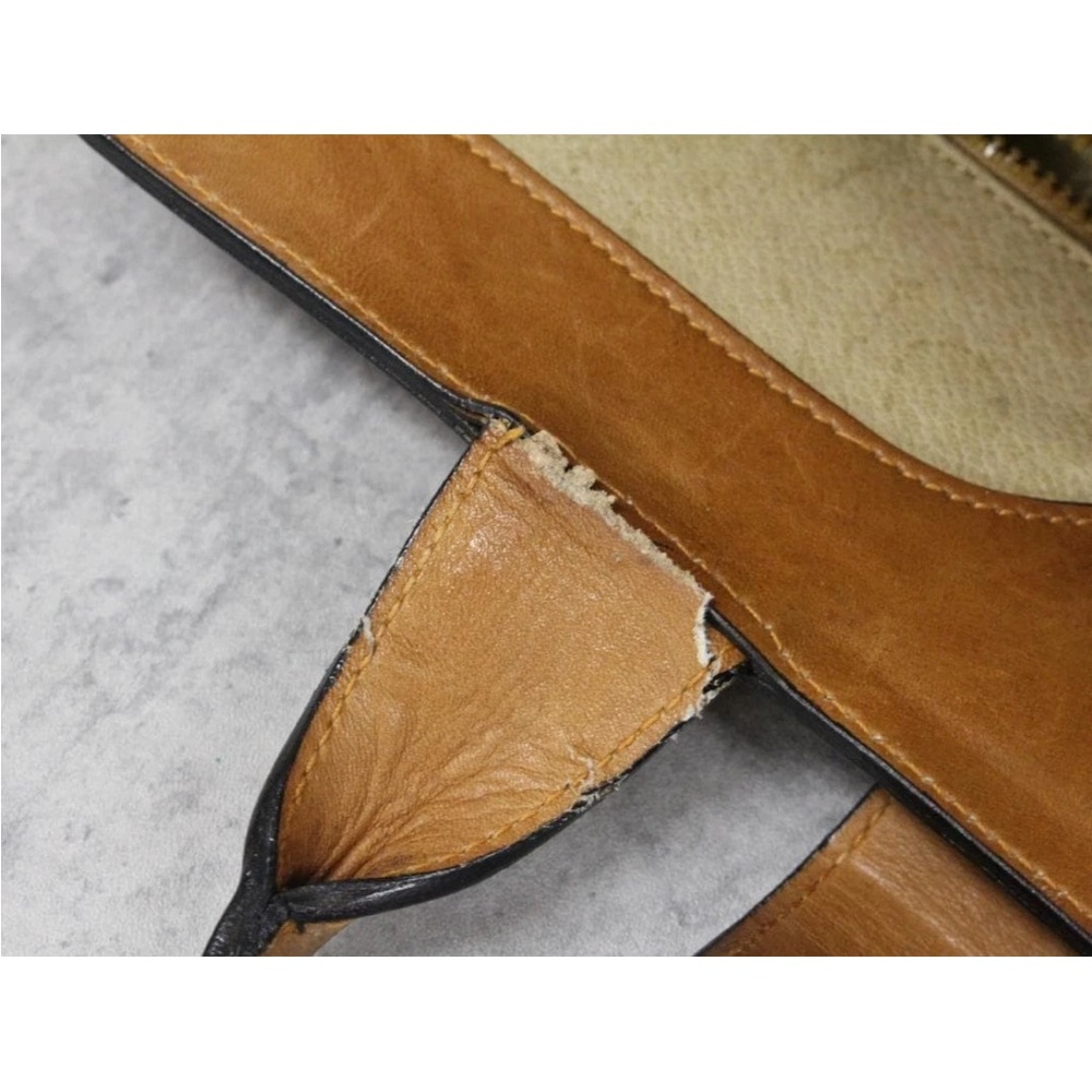 Gucci Brown and Tan Satchel - Picture 12 of 16
